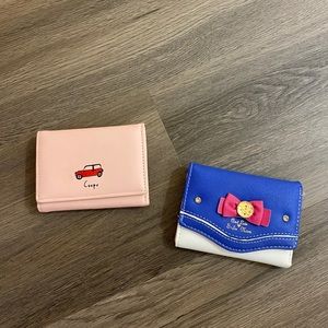 Kawaii Cute Sailor Moon Car Coupe Wallet Set